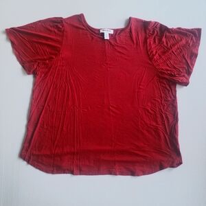 Crimson Top by Nine West Sz XXL